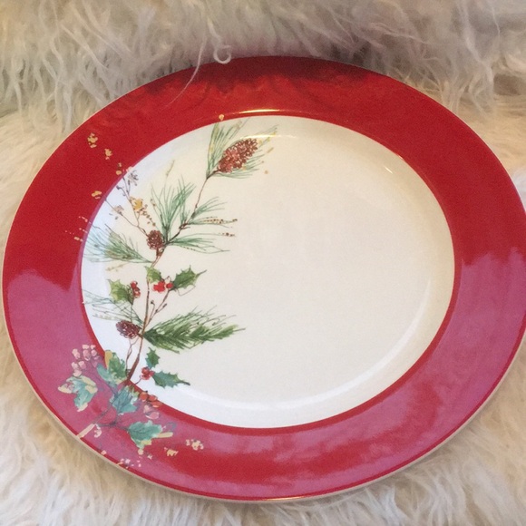 Lexox Winter Song Dinner Plate and Bowl - Picture 2 of 6
